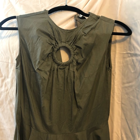 Khaki Summer Dress - Picture 3 of 5